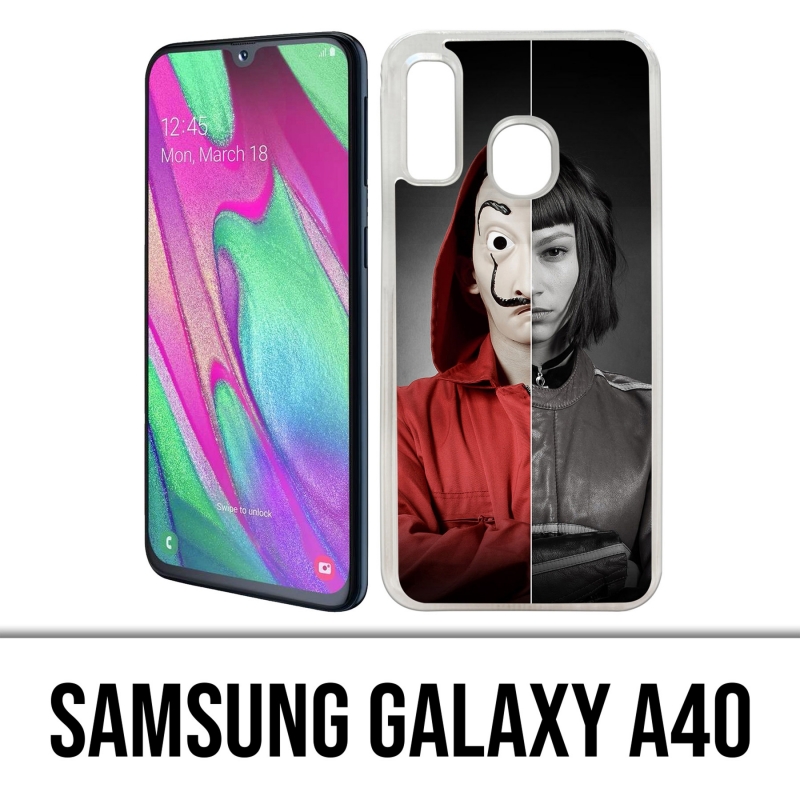 Coque Samsung Galaxy A40 - La Casa De Papel - Tokyo Split