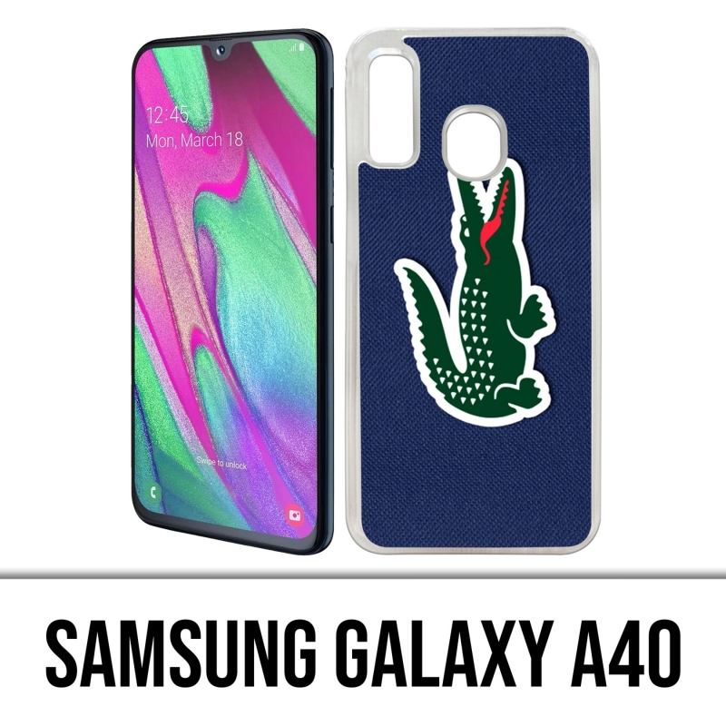 Custodia per Samsung Galaxy A40 - Logo Lacoste