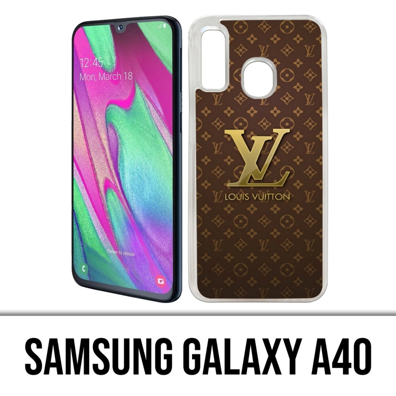 Custodia per Samsung Galaxy A40 - Logo Louis Vuitton