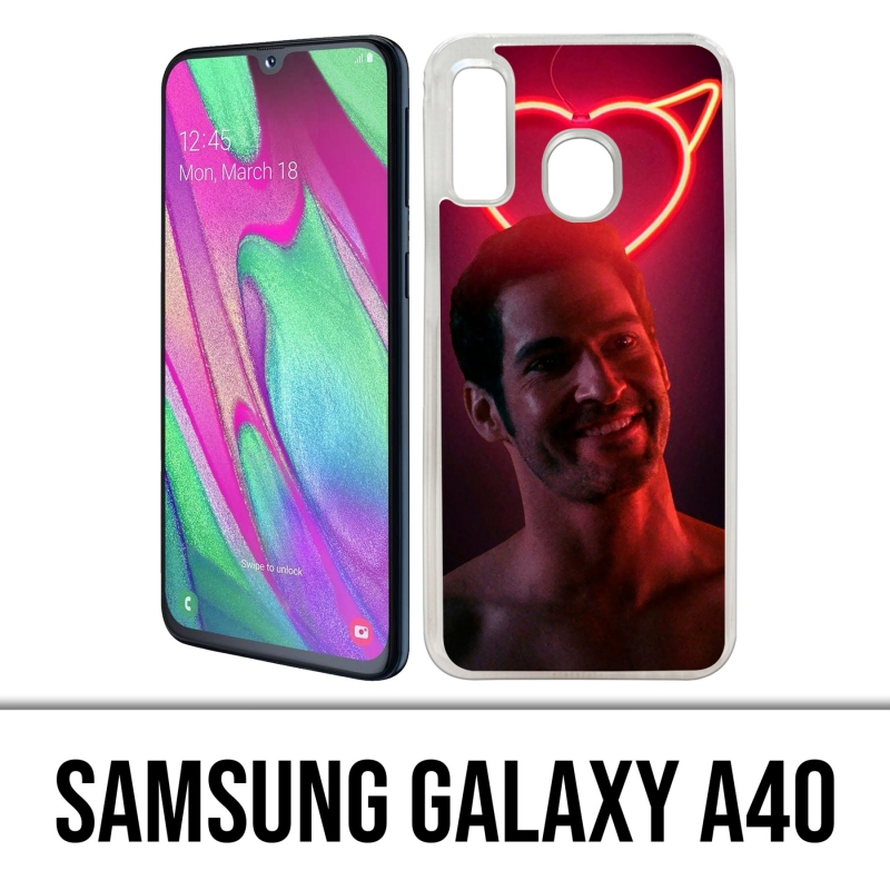 Coque Samsung Galaxy A40 - Lucifer Love Devil