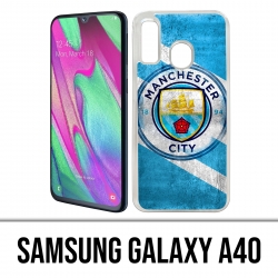 Cover per Samsung Galaxy A40 - Manchester Football Grunge