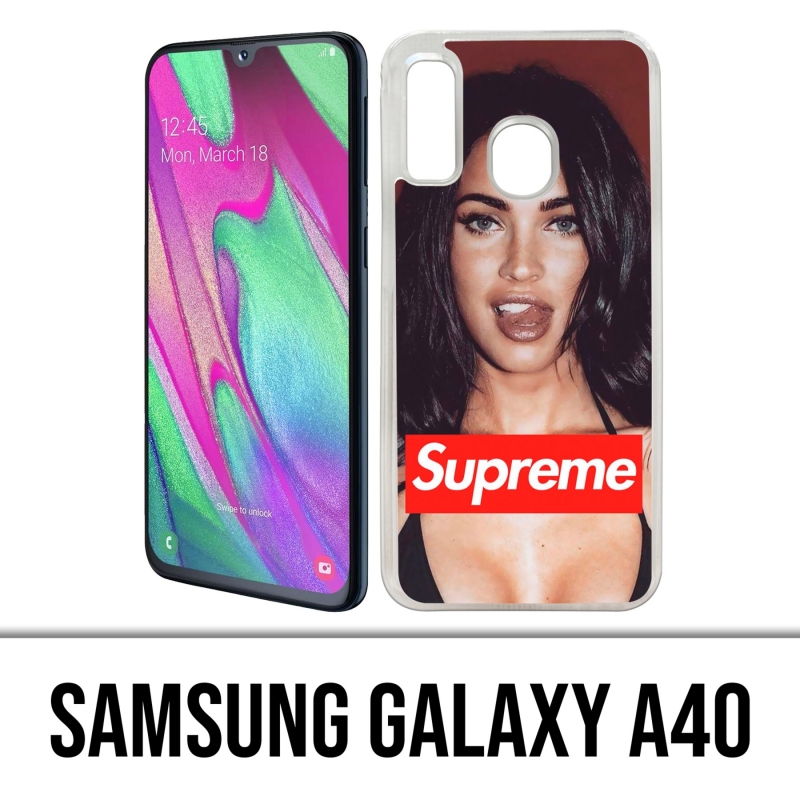 Coque Samsung Galaxy A40 - Megan Fox Supreme