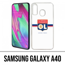 Custodia per Samsung Galaxy A40 - Fascia con logo OL Olympique Lyonnais