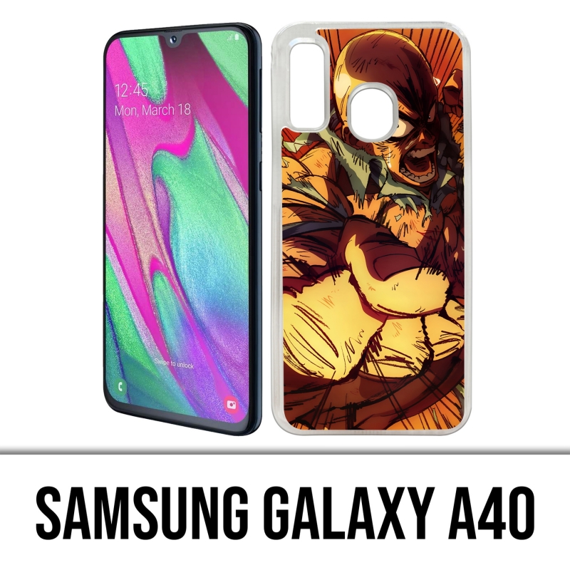 Custodia per Samsung Galaxy A40 - One Punch Man Rage