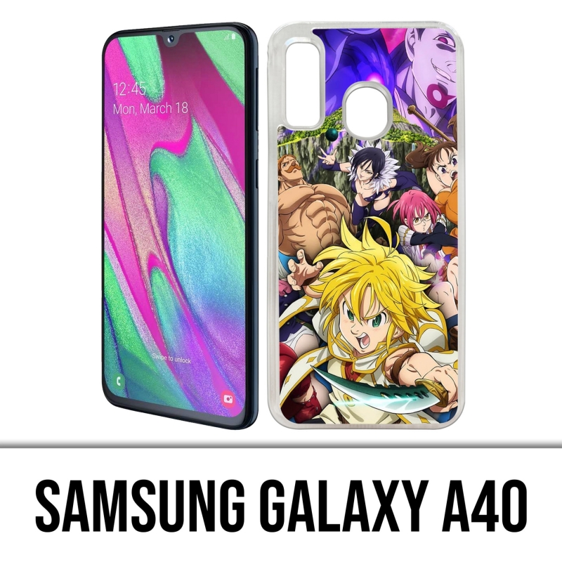 Custodia per Samsung Galaxy A40 - Seven-Deadly-Sins