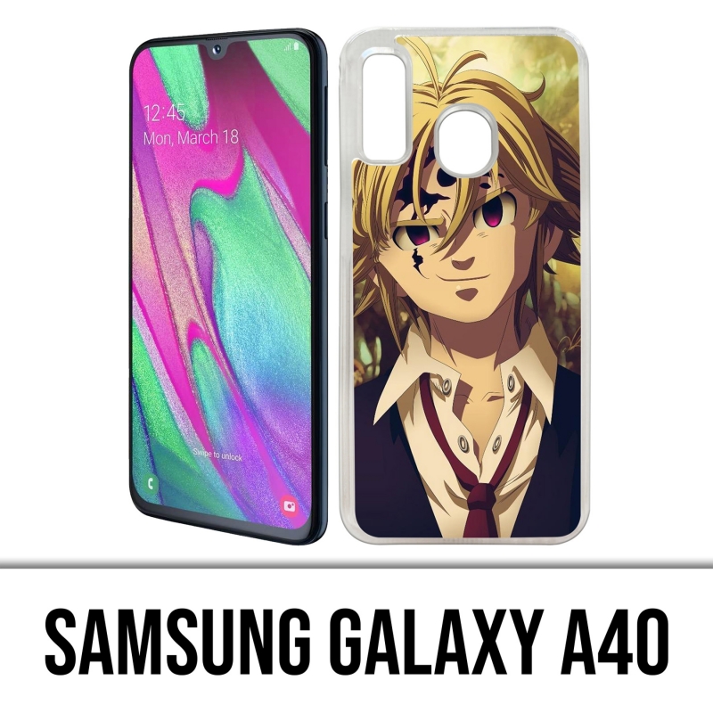 Samsung Galaxy A40 Case - Seven-Deadly-Sins-Meliodas