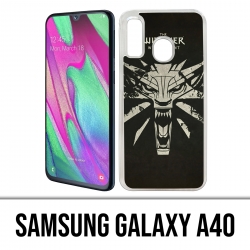 Funda Samsung Galaxy A40 - Logotipo de Witcher
