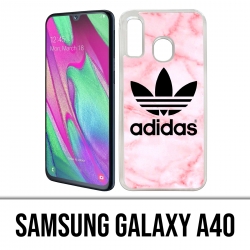 Coque Samsung Galaxy A40 - Adidas Marble Pink