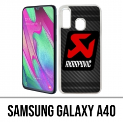 Funda Samsung Galaxy A40 - Akrapovic
