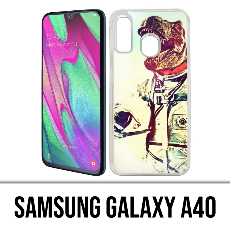 Funda Samsung Galaxy A40 - Animal Astronaut Dinosaur