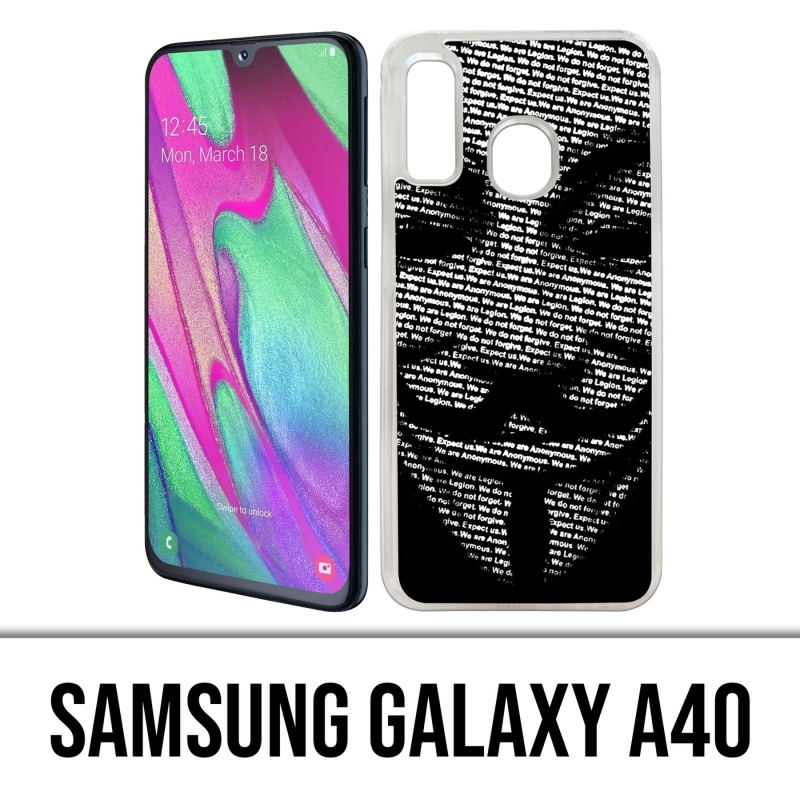 Funda Samsung Galaxy A40 - Anónimo