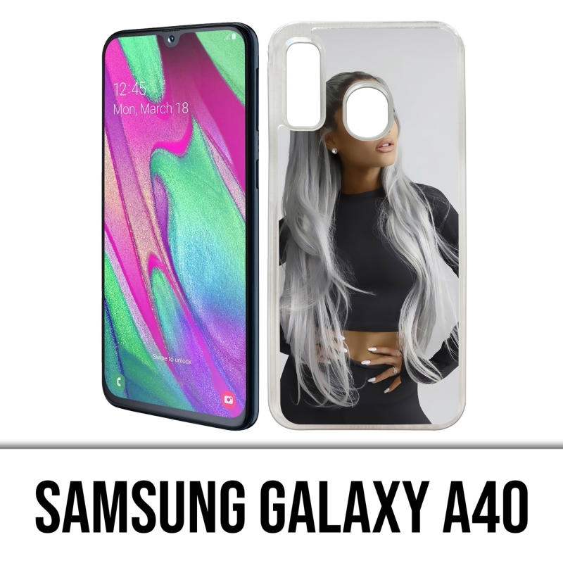 Custodia per Samsung Galaxy A40 - Ariana Grande