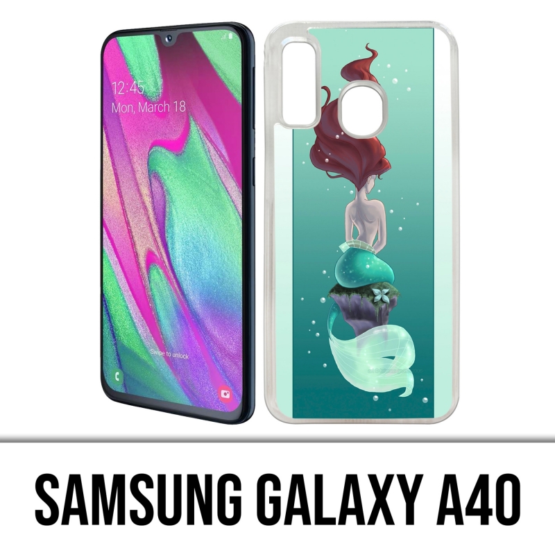 Coque Samsung Galaxy A40 - Ariel La Petite Sirène