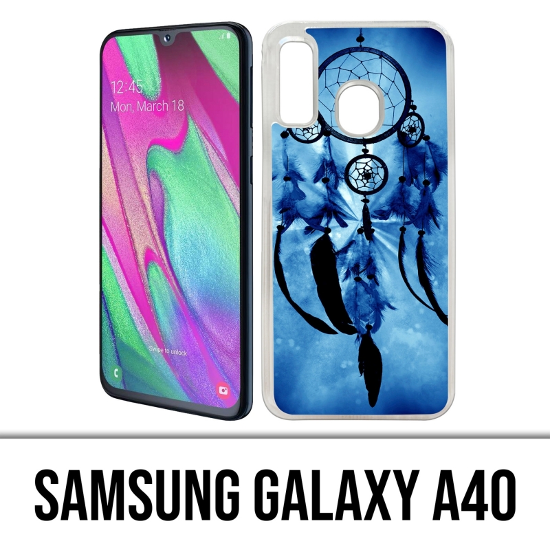 Custodia per Samsung Galaxy A40 - Acchiappasogni blu