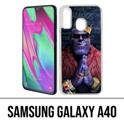 Custodia per Samsung Galaxy A40 - Avengers Thanos King