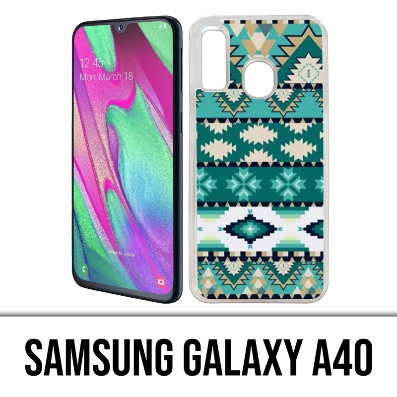 Custodia per Samsung Galaxy A40 - Verde azteco