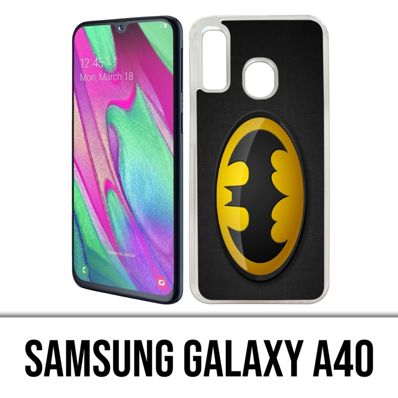 Coque Samsung Galaxy A40 - Batman Logo Classic