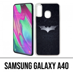 Custodia per Samsung Galaxy A40 - Batman Logo Dark Knight