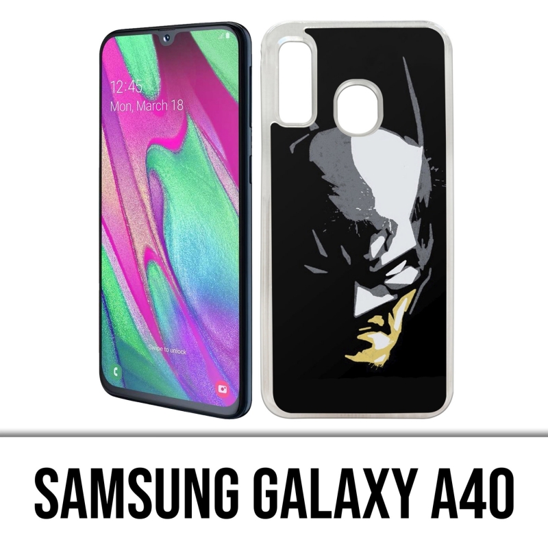 Carcasa Samsung Galaxy A40 - Batman Paint Face