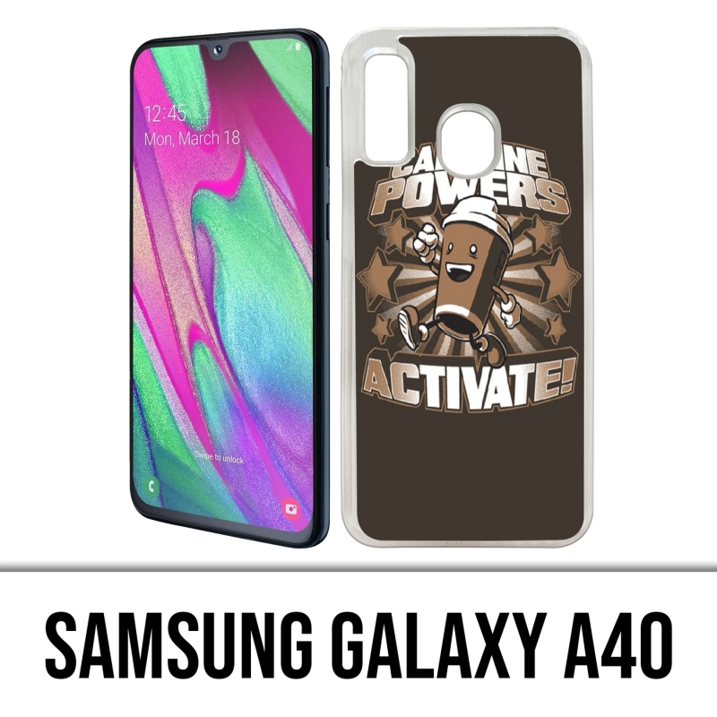 Custodia per Samsung Galaxy A40 - Cafeine Power