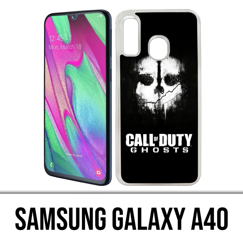 Funda Samsung Galaxy A40 - Logotipo de Call Of Duty Ghosts