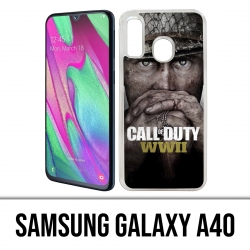 Samsung Galaxy A40 Case - Call Of Duty Ww2 Soldaten