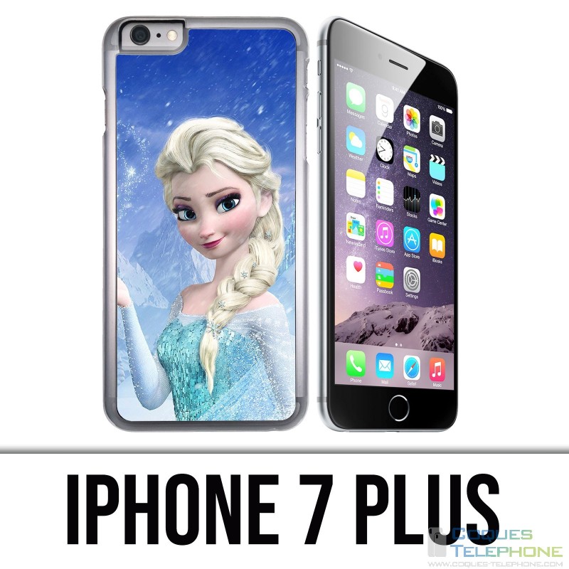 Coque iPhone 7 PLUS - Reine Des Neiges Elsa Et Anna