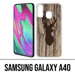 Samsung Galaxy A40 Case - Geweih Hirsch