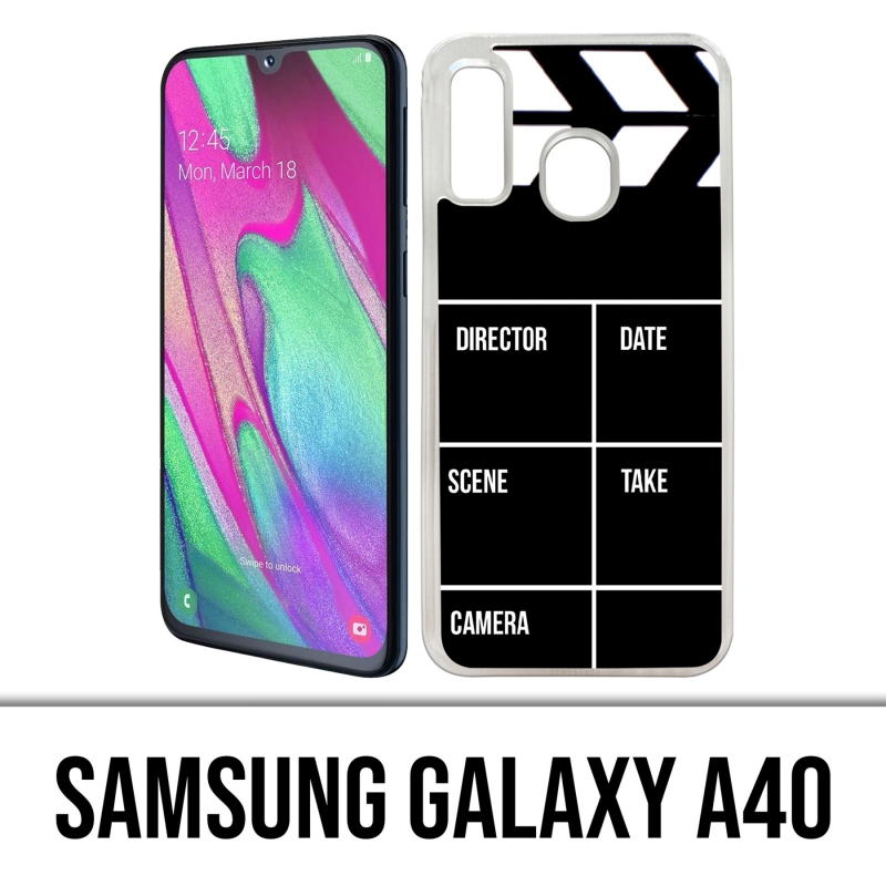 Funda Samsung Galaxy A40 - Cinema Clap