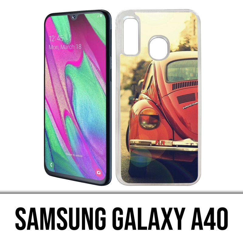 Funda Samsung Galaxy A40 - Vintage Ladybug