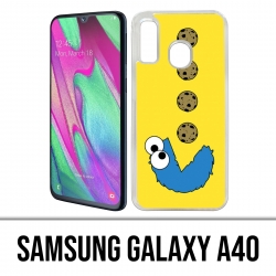 Coque Samsung Galaxy A40 - Cookie Monster Pacman