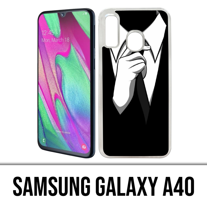 Coque Samsung Galaxy A40 - Cravate