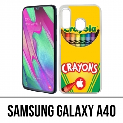 Samsung Galaxy A40 Case - Crayola