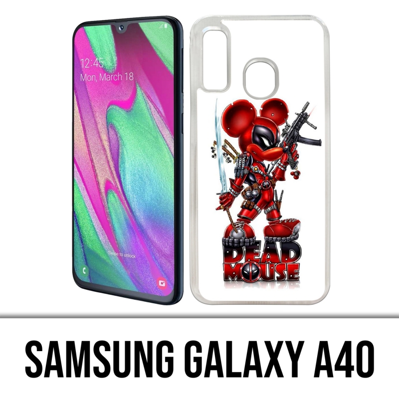 Coque Samsung Galaxy A40 - Deadpool Mickey