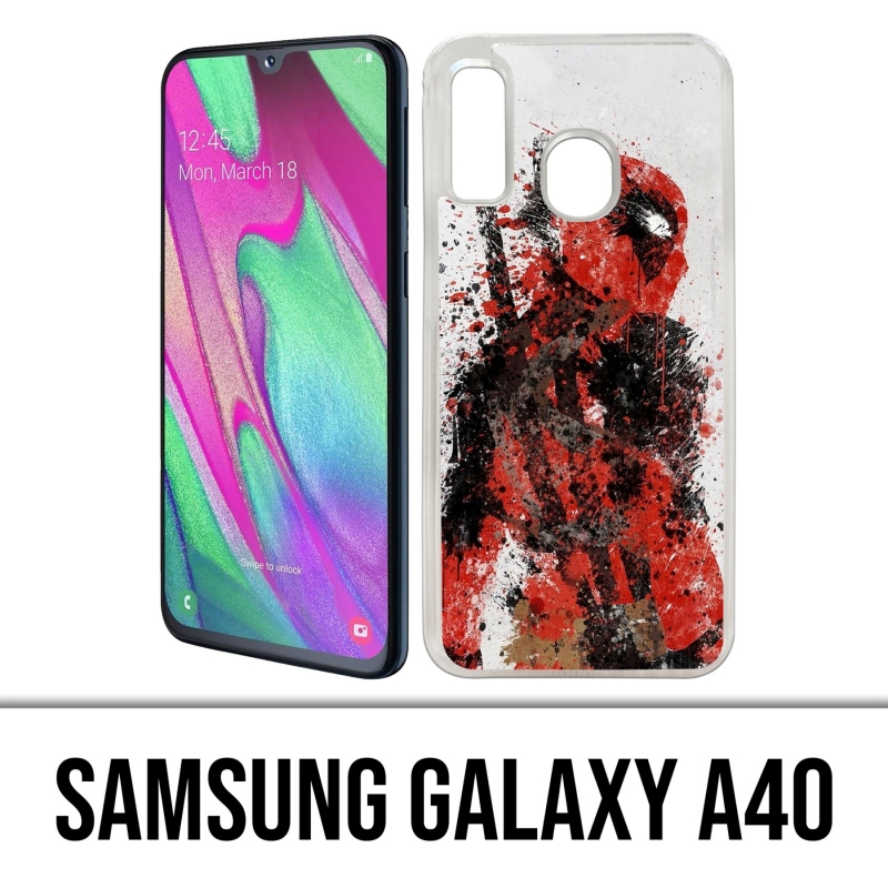 Coque Samsung Galaxy A40 - Deadpool Paintart