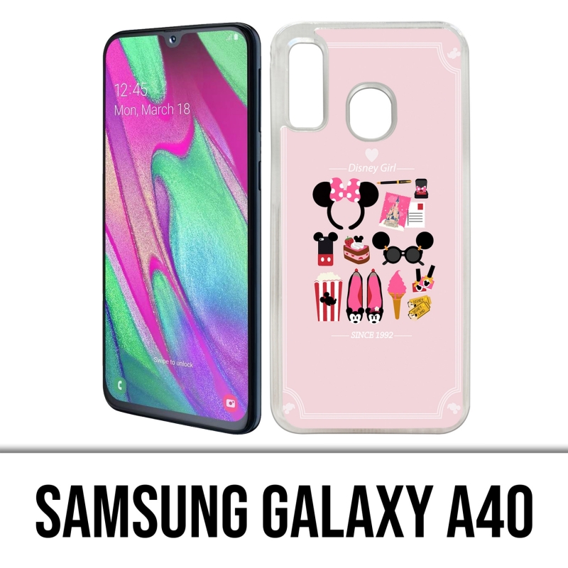 Coque Samsung Galaxy A40 - Disney Girl