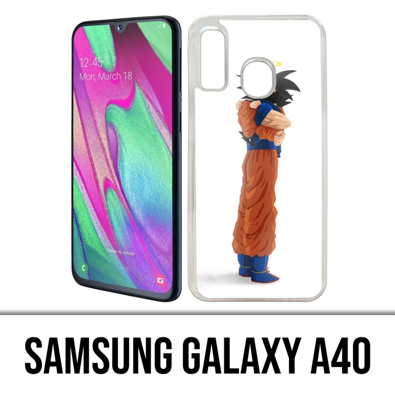 Samsung Galaxy A40 Case - Dragon Ball Goku Pass auf dich auf