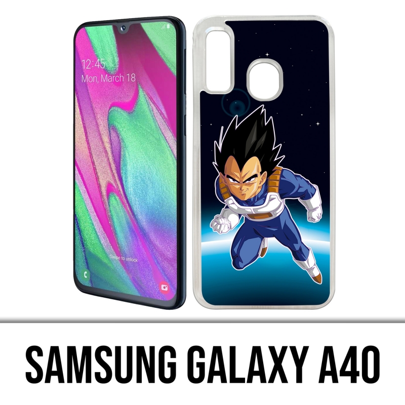 Coque Samsung Galaxy A40 - Dragon Ball Vegeta Espace