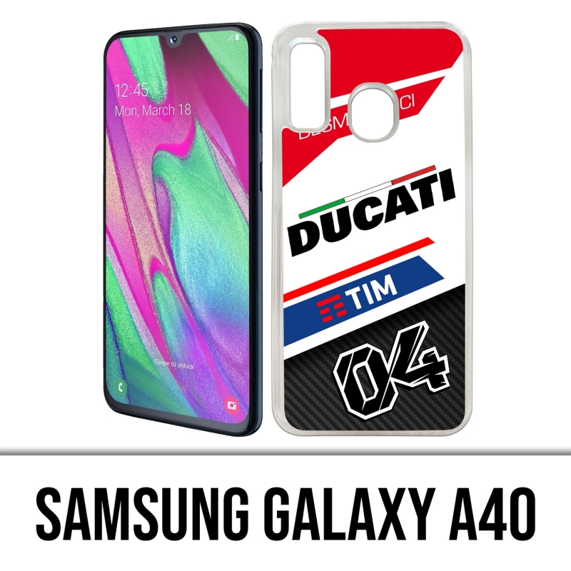 Samsung Galaxy A40 Case - Ducati Desmo 04