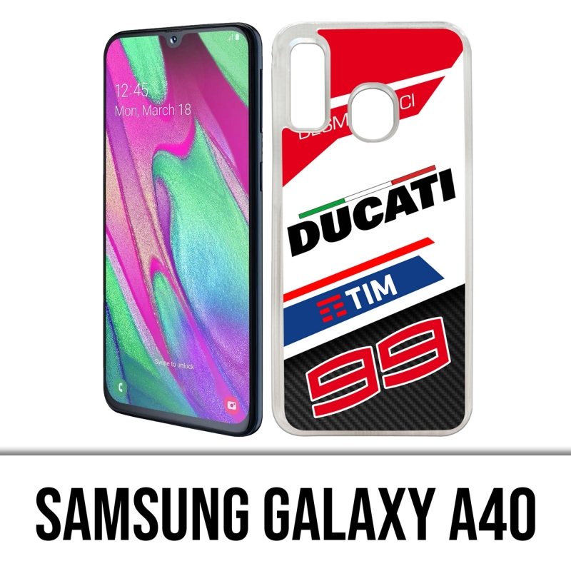 Coque Samsung Galaxy A40 - Ducati Desmo 99