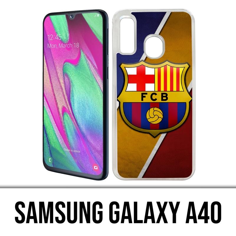 Coque Samsung Galaxy A40 - Football Fc Barcelona