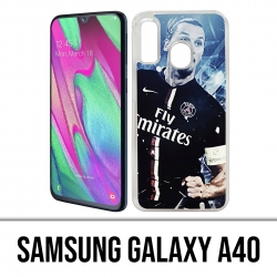 Samsung Galaxy A40 Case - Fußball Zlatan Psg