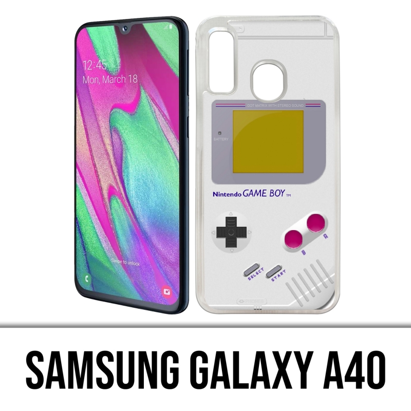 Coque Samsung Galaxy A40 - Game Boy Classic Galaxy