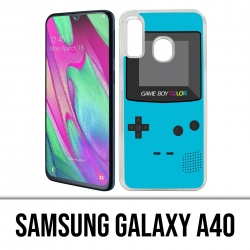 Samsung Galaxy A40 Case - Game Boy Farbe Türkis