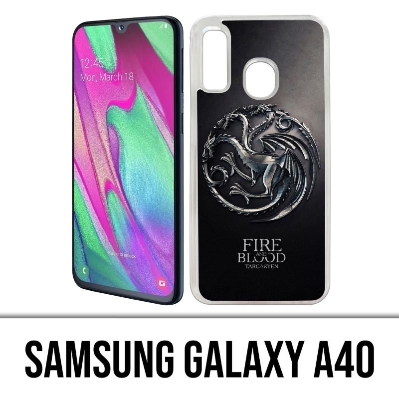 Coque Samsung Galaxy A40 - Game Of Thrones Targaryen