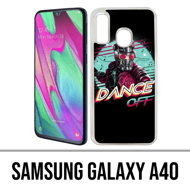 Coque Samsung Galaxy A40 - Gardiens Galaxie Star Lord Dance