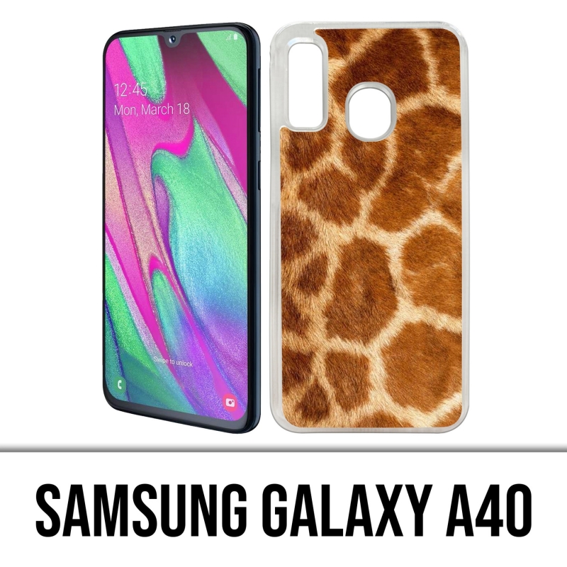 Funda Samsung Galaxy A40 - Piel de jirafa