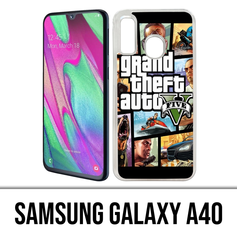 Samsung Galaxy A40 Case - Gta V.