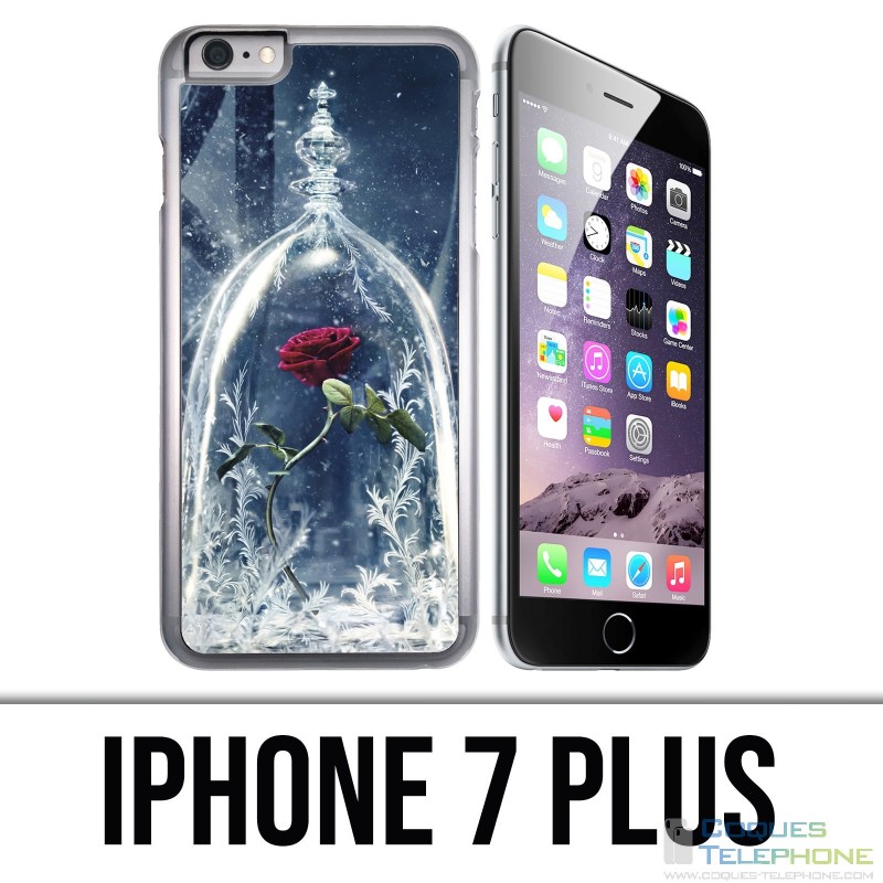 Custodia per iPhone 7 Plus - Rose Belle And The Beast