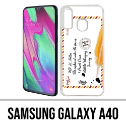 Coque Samsung Galaxy A40 - Harry Potter Lettre Poudlard